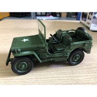 Mô hình xe Jeep quân đội bằng hợp kim tỉ lệ 1:18 – (MX191)