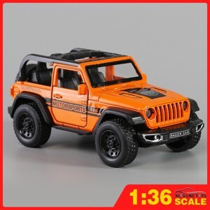 Mô hình xe Jeep Wrangler Rubicon Red 1:36 Welly