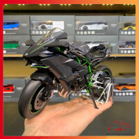 Mô hình xe Kawasaki Ninja H2, H2R tỉ lệ 1:9 HUA YI