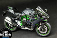 Mô hình xe Kawasaki Ninja H2 phiên bản sáng đèn 1:9