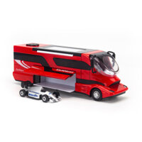 Mô hình xe khách hạng sang chở xe đua Kaiwei Set B