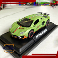 Mô hình xe kim loại Lamborghini Aventador LP780-4 tỉ lệ 1:32 hãng Miniauto 2 màu