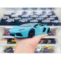 Mô hình xe Lamboghini Aventador Lp700-4 mở được 2 cửa, capo - có bản quyền chính hãng tỉ lệ 1:24 Welly OT24004