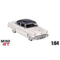 Mô hình xe Lincoln Capri 1954 Arctic White tỉ lệ 1:64 MiniGT MGT00631