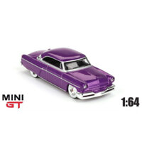 Mô hình xe Lincoln Capri Hot Rod 1954 Purple Metallic tỉ lệ 1:64 MiniGT MGT00757-CH