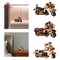 Mô hình xe máy bằng gỗ Người bạn Quà tặng Thiết kế cổ điển cho quầy Bar Bàn văn phòng