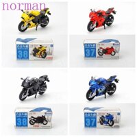 Mô hình xe máy NORMAN, Mô hình hợp kim & nhựa tỷ lệ 1: 18, Bộ giảm xóc tĩnh điện GSX-R1000 Đồ chơi xe máy Người bạn trẻ em