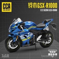 Mô Hình Xe Máy Suzuki GSX-1000 Đồ Chơi Mô Phỏng Hợp Kim Xe Máy Xe Mô Hình Bộ Sưu Tập Hình Đồ Trang Trí