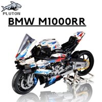 Mô hình xe máy technic  BWM M1000rr - SKU 7800 (42130)  tỉ lệ 1:5 1920 PCS cung cấp bảo hành bởi Pluton ( ver Special )