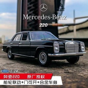 Mô hình xe Mercedes Benz 220 1:24 Welly