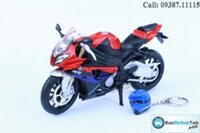Mô hình xe mô tô  BMW S1000RR Red 1:12 Caipo