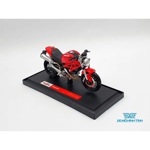 Mô hình xe mô tô Ducati Monster 696 1:18 Maisto