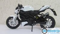 Mô hình xe mô tô  Ducati Street Fighter White 1:12 - Joycity