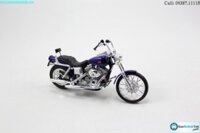 Mô hình xe mô tô Harley - Davidson Fxdwg Dyna Wide Glide 2001 1:18 Maisto
