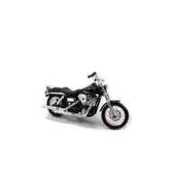 Mô hình xe mô tô Harley - Davidson FXDBI Dyna Street Bob 2006 Blue 1:18 Maisto
