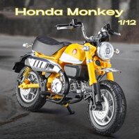 Mô Hình Xe Mô Tô Honda Monkey 125 Bằng Hợp Kim Tỉ Lệ 1: 12