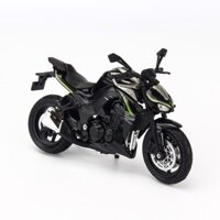 Mô hình xe mô tô Kawasaki Z1000 R 1:18 Welly- 12846PW- Green