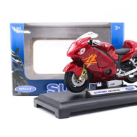 Mô hình xe mô tô Suzuki Hayabusa Gsx-1300r 1:18 Welly 7864