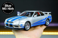 Mô hình xe Nissan Skyline GTR R34 JDM 1:24