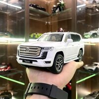 Mô hình xe ô tô bằng sắt Toyôta LandCruiser LC300 tỉ lệ 1:24 hãng Hongsen 2 màu