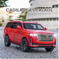 Mô hình xe ô tô cadillac Escalade tỉ lệ 1:32 xe kim loại có âm thanh và đèn mở các cửa - xe đồ chơi trẻ em