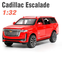 Mô hình xe ô tô đồ chơi Cadillac Escalade tỉ lệ 1:32 xe kim loại có âm thanh và đèn mở các cửa - xe đồ chơi trẻ em