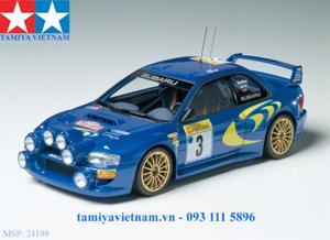 Mô hình xe ô tô đua 1/24 SCALE SUBARU IMPREZA WRC ’98 MONTE-CARLO 24199