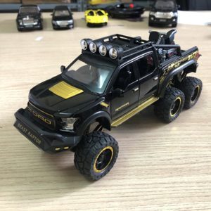 Mô hình xe ô tô Ford F150 Raptor 6x6 1:28