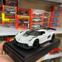 Mô hình xe ô tô Koenigsegg tỉ lệ 1:32 khung thép chắc chắn