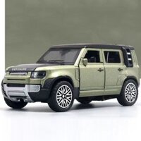 Mô hình xe ô tô Land Rover Defender đúc khuôn, xe đồ chơi trẻ em có cửa mở, xe địa hình kéo lại cho bé trai