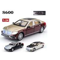Mô hình xe ô tô S600 tỷ lệ 1:24 bằng kim loại