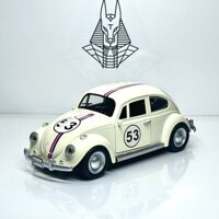 Mô Hình Xe Ôtô Kim Loại 1/18 (Tương Đương 1/24) Siêu Xe VOLKSWAGEN BEETLE Dùng Để Trưng Bày Bàn Làm Việc