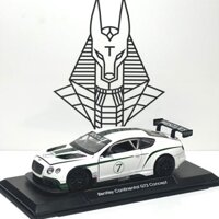 Mô Hình Xe Ôtô Kim Loại 1/24 Siêu Xe BENTLEY GT3 Sẵn Đế Dùng Để Trưng Bày Bàn Làm Việc