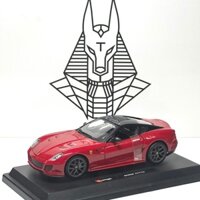 Mô Hình Xe Ôtô Kim Loại 1/24 Siêu Xe FERRARI 599 GTO Sẵn Đế Dùng Để Trưng Bày Bàn Làm Việc Làm Đồ Chơi Trẻ Em