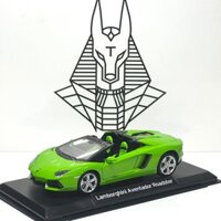 Mô Hình Xe Ôtô Kim Loại 1/24 Siêu Xe LAMBORGHINI AVENTADOR ROADSTER Sẵn Đế Để Trưng Bày