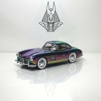 Mô Hình Xe Ôtô Kim Loại 1/24 Siêu Xe MERCEDES BENZ 300SL Dùng Để Trưng Bày Bàn Làm Việc