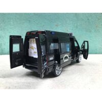 Mô hình xe Police CSCĐ Mercedes Printer 1:32