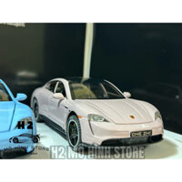 Mô hình xe Porsche Taycan S 2023 1:32 kim loại nguyên khối