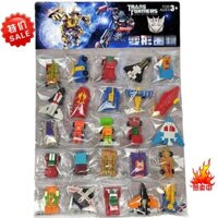 Mô hình xe robot mini, xe biến hình, robot đồ chơi King Kong nhỏ, điều khiển bằng tay, bỏ túi