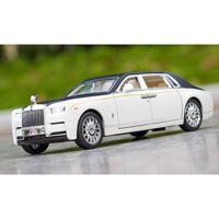 Mô hình xe Rolls Royce Phantom VIII kim loại 1:24 ô tô đồ chơi trẻ em siêu xe hơi Silyce oto vỏ sắt trưng bày o to mini