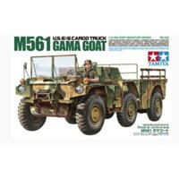 Mô hình xe tải chở hàng quân sự 1/35 SCALE U.S. 6X6 CARGO TRUCK M561 GAMA GOAT TAMIYA 35330 - mô hình trưng bày, sa bàn