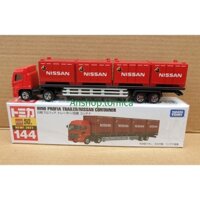 Mô hình xe tải chở hàng to mica Nhật Bản Hino Profia Trailer Nissan CONTAINER No144 (Có Hộp)