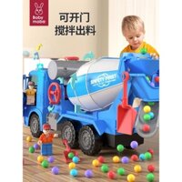 Mô hình xe tải trộn bê tông loại to cho bé