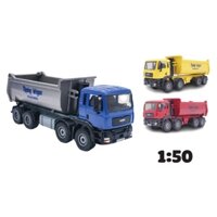 MÔ HÌNH XE TẢI TỰ ĐỔ YELLOW 1:50 KAIDIWEI 1385