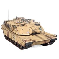 Mô hình xe tăng lắp ráp nhỏ 1/35 Xe tăng chiến đấu chủ lực M1A1 của Mỹ