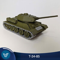 Mô hình xe tank Nga T-34-85 | Xe quân sự Nga tỉ lệ 1/48