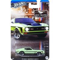 Mô hình xe thể thao cơ bắp muscle pony Hot Wheels 1971 '71 Mustang Mach I 1