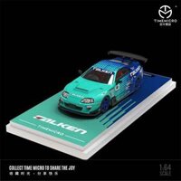 Mô hình xe Toyota Supra A80Z Falken racing limited 999pcs tỉ lệ 1:64 Time micro TM644436 - Không figure - 0