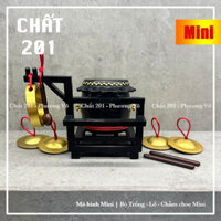 Mô hình Xe trống múa lân Mini - Mô hình Lân Mini