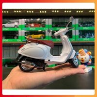 Mô hình xe Vespa Primavera tỉ lệ 1:12 Maisto màu trắng